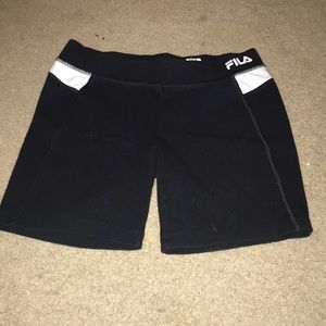 FILA crop shorts